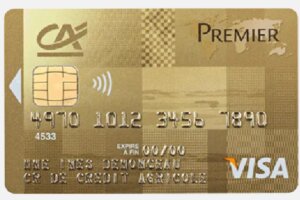Carte Visa Premier - Débit immédiat Credit Agricole