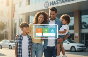 Kredi notu çözümleri konulu bir makale görseli. Arka planda 'KREDİ NOTU DÜŞÜK OLANLARA KREDİ VEREN BANKALAR VE ÇÖZÜMLER' yazan bir beyaz tahta ve 'Teminatlı Krediler' gibi çözümlerin listesi yer alıyor. Ön planda bir adam, dizüstü bilgisayarındaki finansal grafikleri ve masadaki 1750 puan gösteren dijital kredi skoru göstergesini inceliyor.